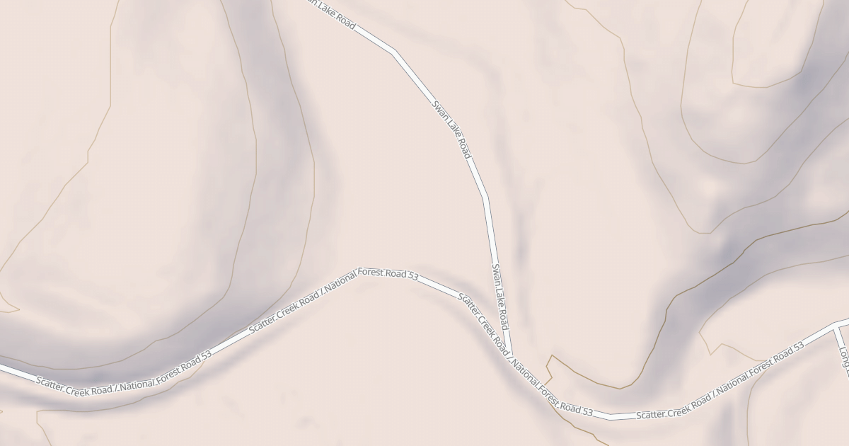 Map preview of USFS Motor Vehicle Use Map Roads {5E54CDC1-BE39-46E6-A866-AA983103B087}