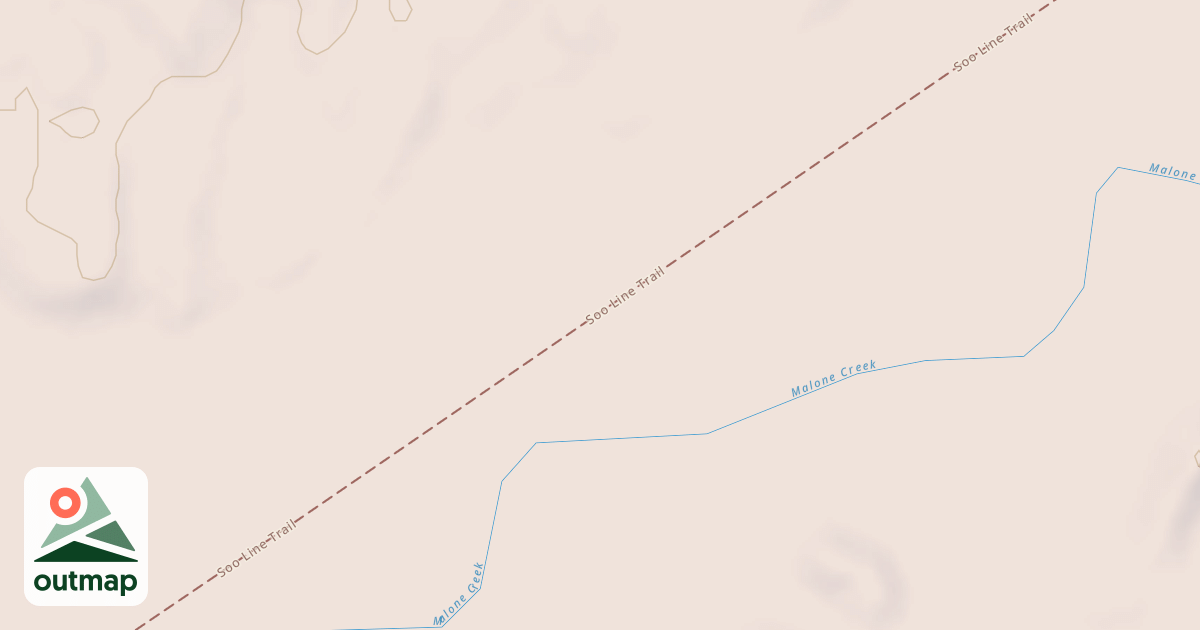 Map of Soo Line South: Mille Lacs