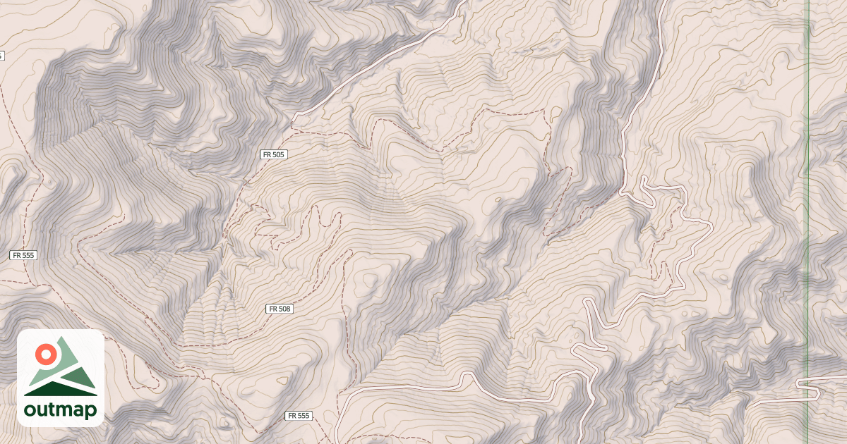 Map of Willow Creek North