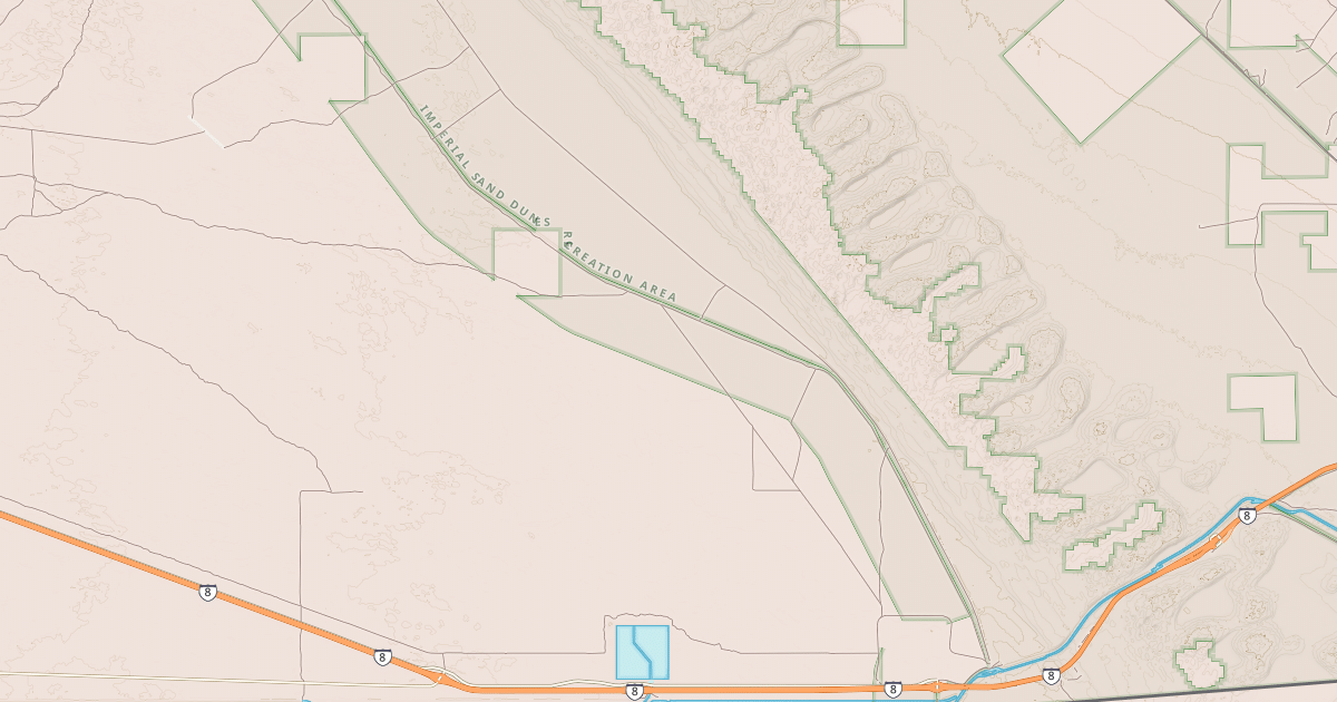 Map preview of BLM National GTLF Public Motorized Roads bca146c9-49fc-4f1e-8e62-2e341d221577