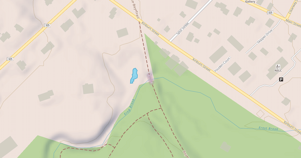 Map preview of Bay to Bay Trail