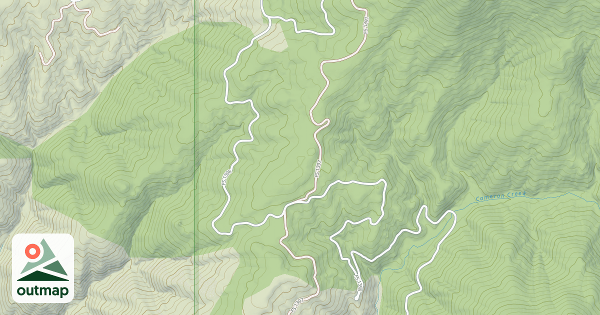 Map of (FDR) SOUTH CAMERON