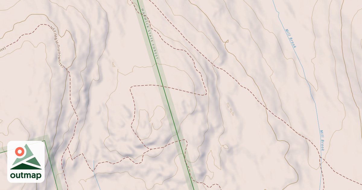 Map of USGS National Digital Trails 252605a6-6752-4356-9b36-cd609fb44f14
