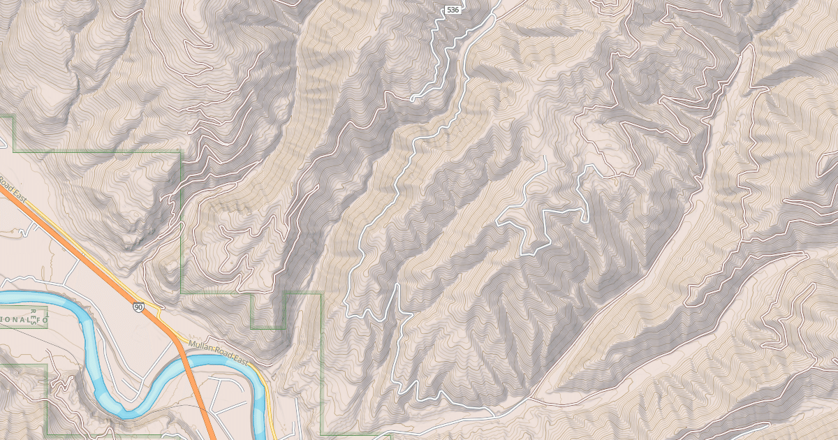 Map preview of FIRST CREEK