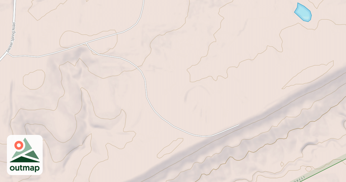 Map of HARRIS CREEK RD