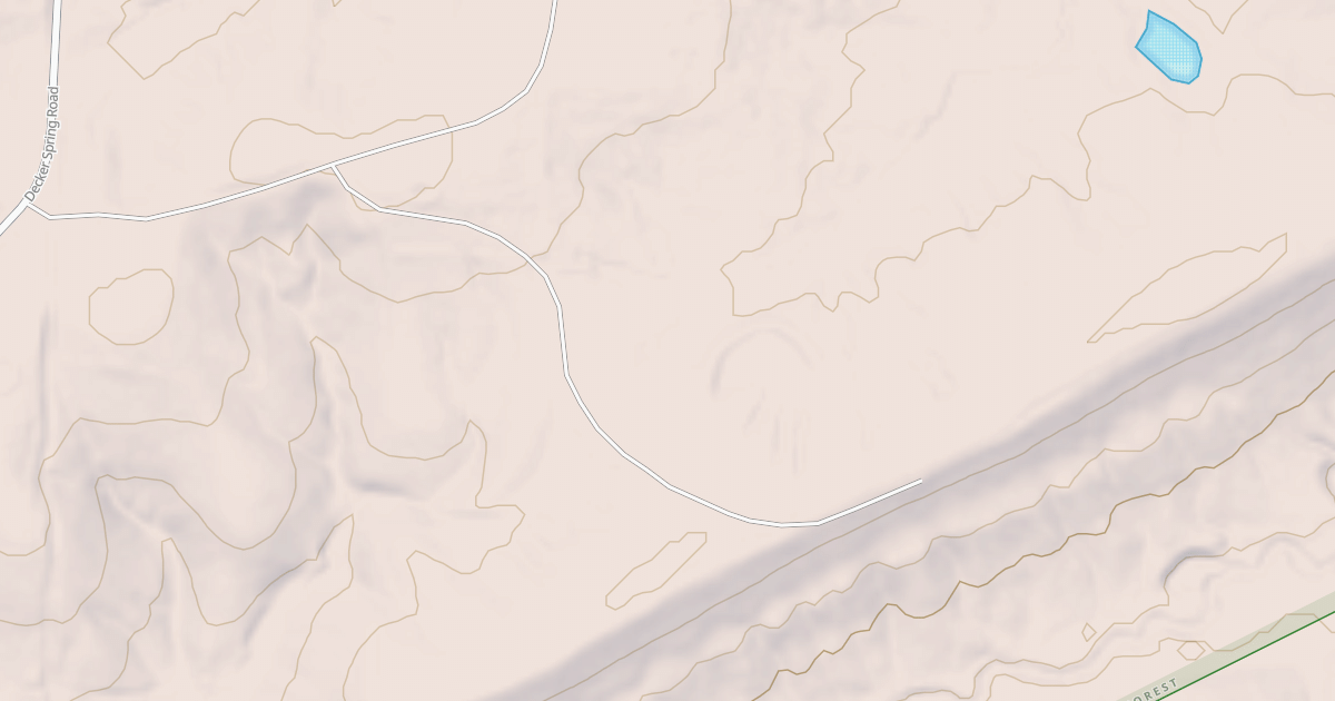 Map preview of HARRIS CREEK RD