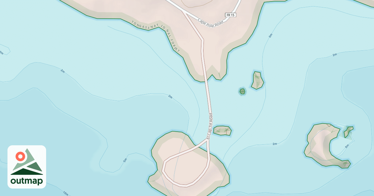 Map of EL CAP TTF