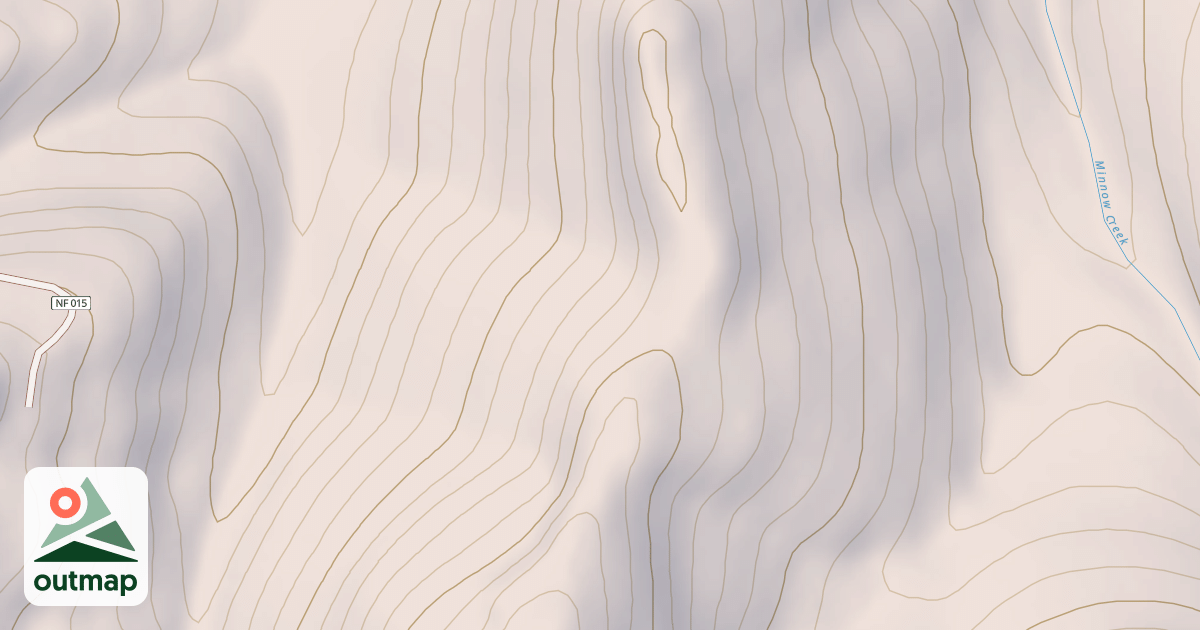 Map of MIDDLE MINNOW-A