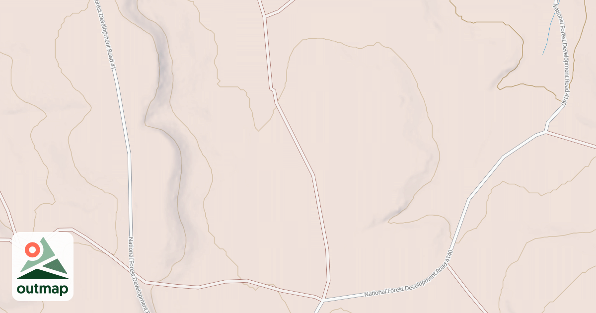 Map of USFS National Forest System Roads {200C6587-0B2B-4C50-A0A8-363D241EF460}