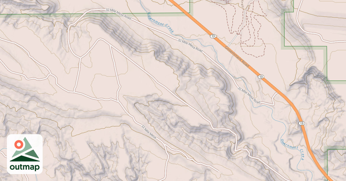 Map of BLM National GTLF Public Motorized Roads d07cc16e-d967-4423-a92a-8809f3e7a713