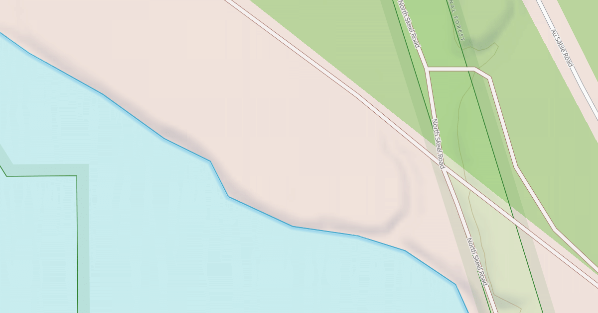 Map preview of AU SABLE RIVER CAMPSITE 8