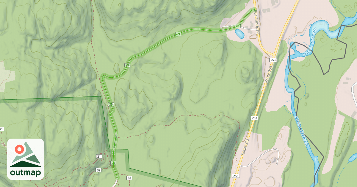 Map of 29 - Terminus