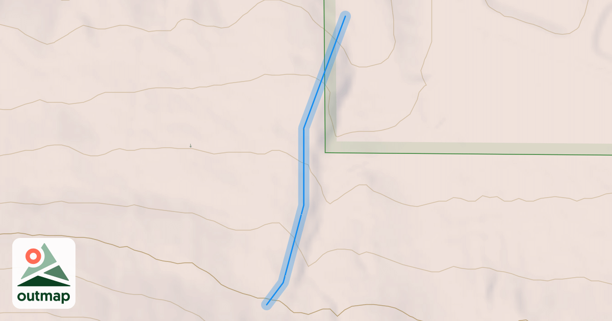 Map of Jack's Cutoff