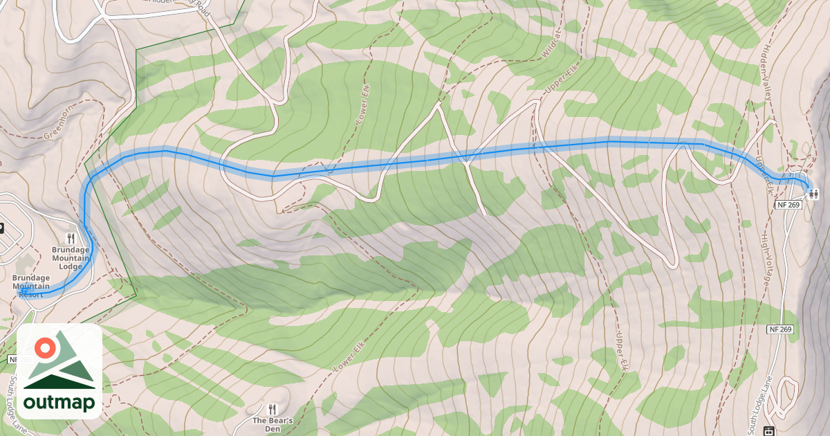 Map of Main Street