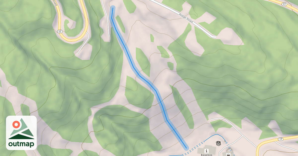 Map of Race Hill