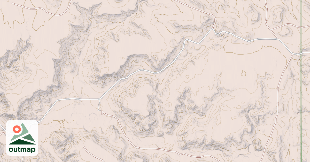 Map of FIFTEEN MILE