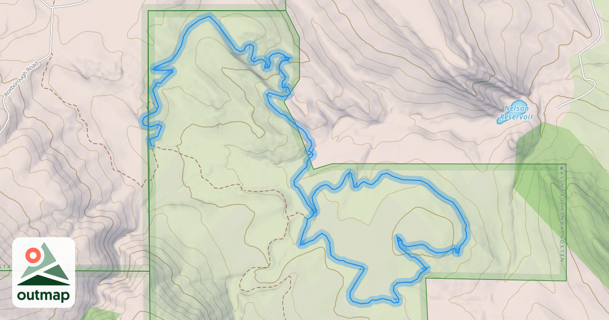 Map of Swallowtail Trail