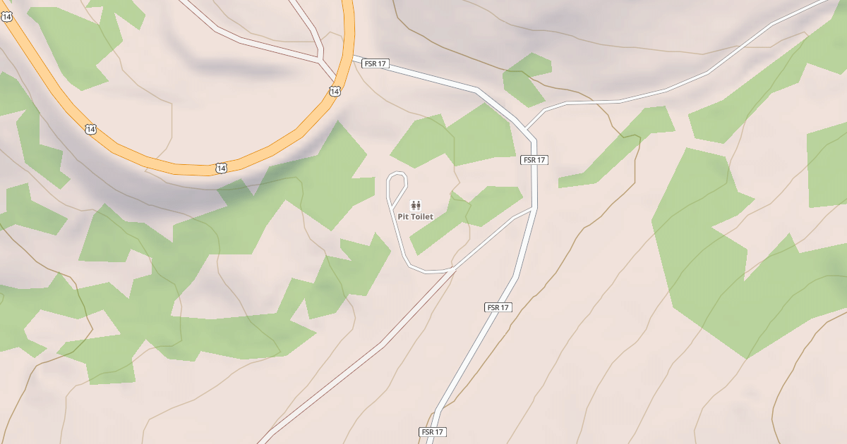 Map preview of CABIN CREEK P.G.