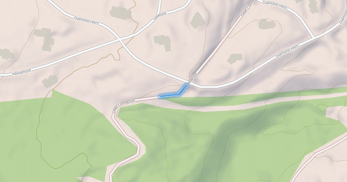 Map preview of Otter Connector