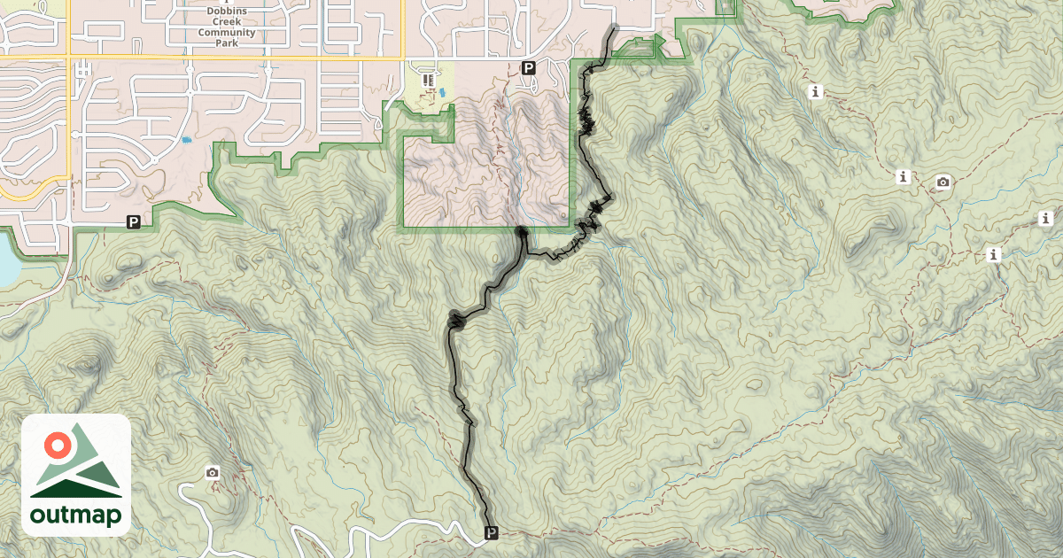 Map of Thondum Wihom Trail