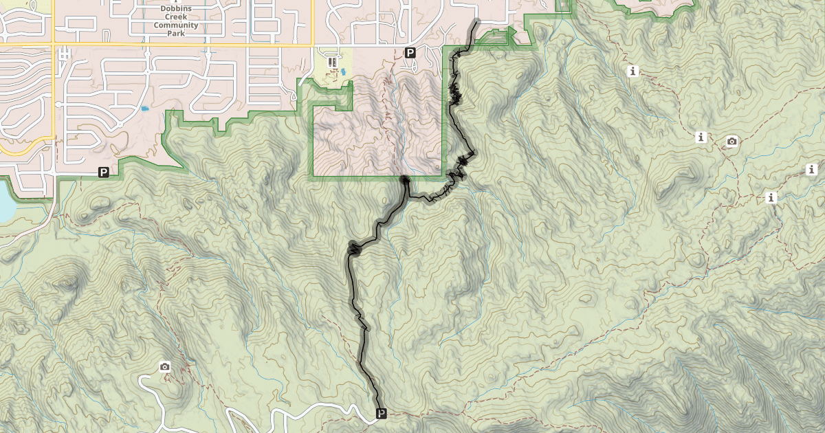 Map preview of Thondum Wihom Trail