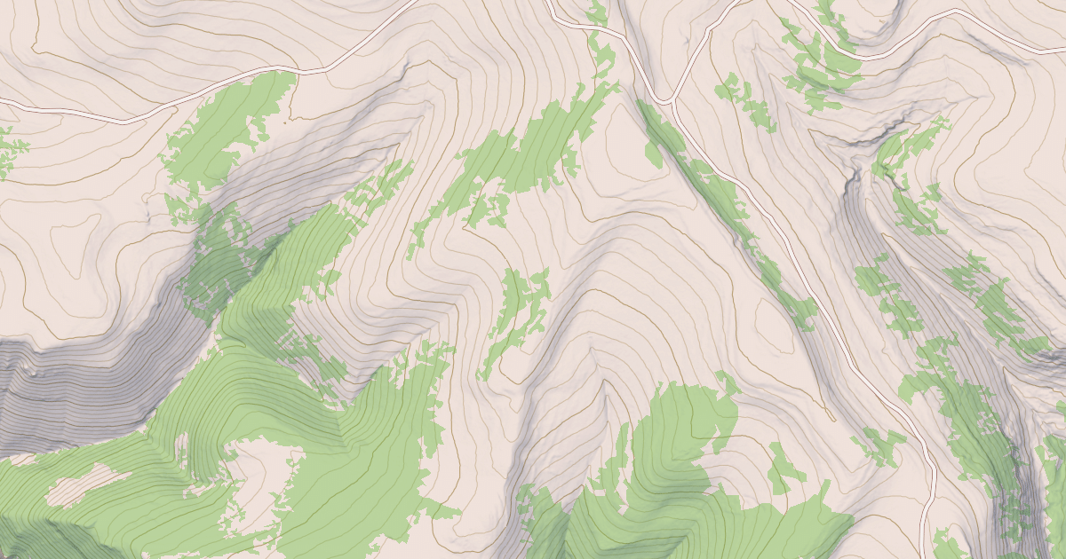 Map preview of GROUSE CR OVERLOOK SPUR