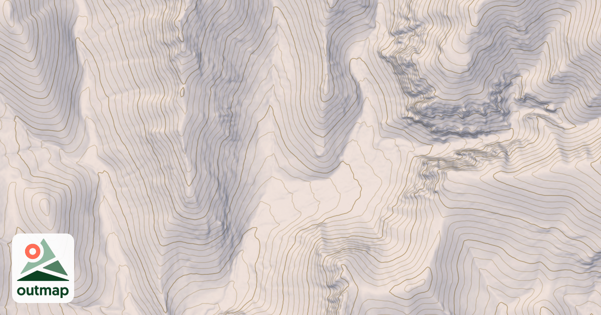 Map of BUCK H0LLOW - NORTH WALKER