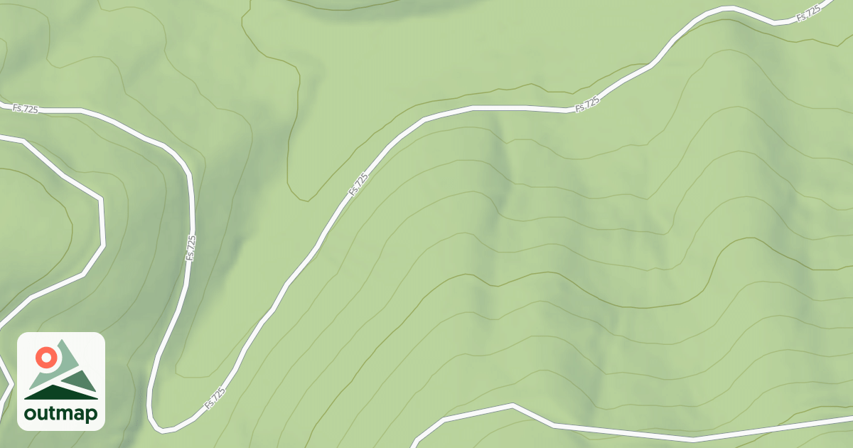 Map of (FDR) MEADOW CREEK