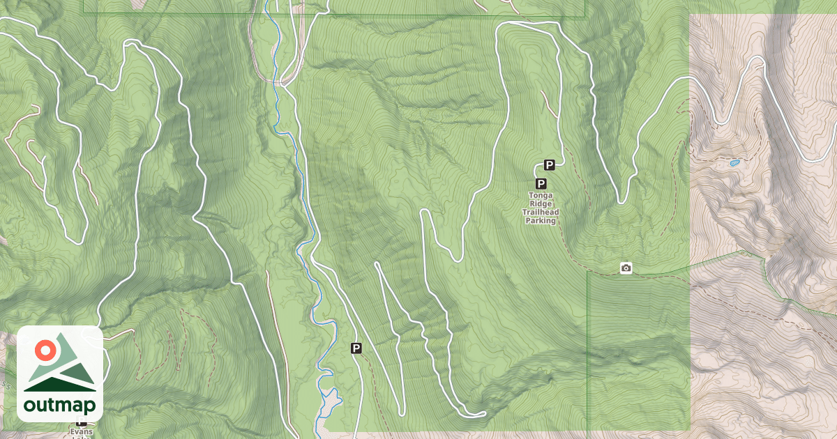 Map of 2605 TONGA RDG.