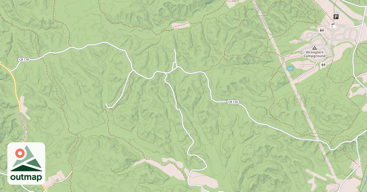 Map of FORDS BAY ROAD