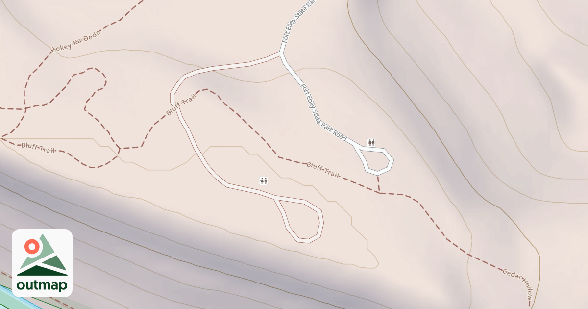 Map of Hill Valley Drive