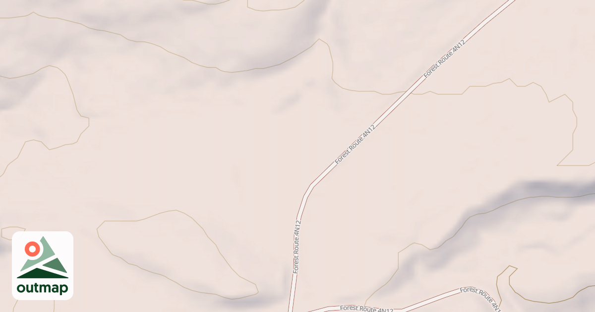 Map of USFS Motor Vehicle Use Map Trails 244136010602