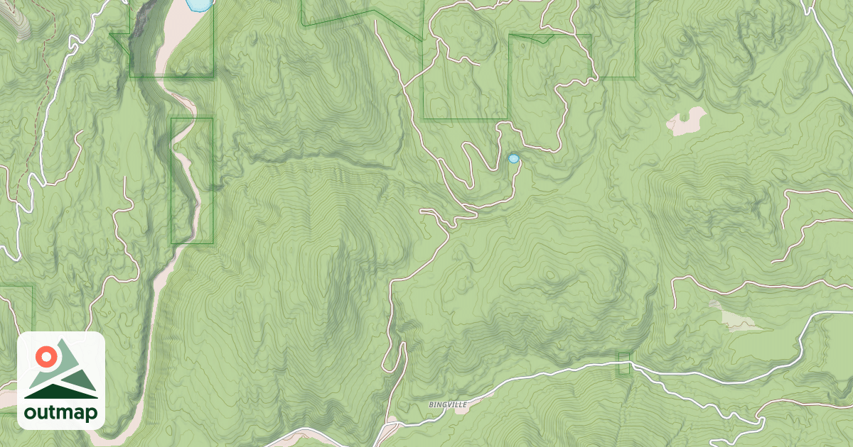 Map of MCDONALD MTN