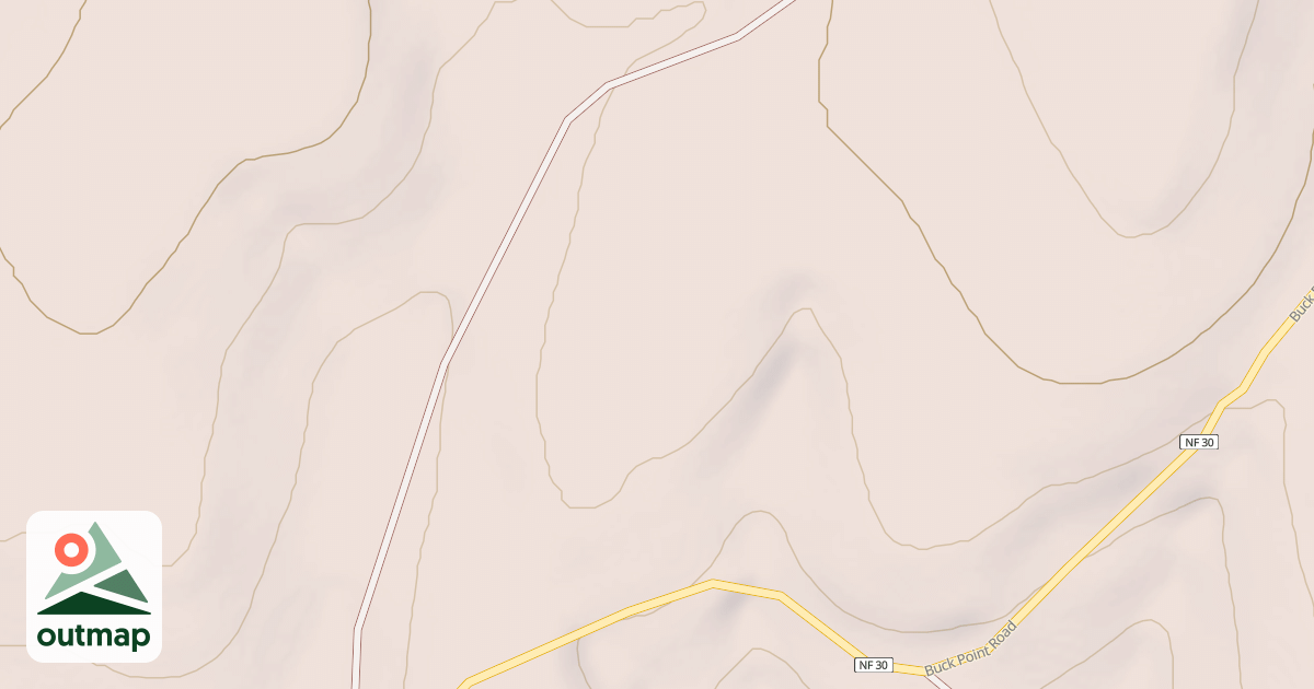 Map of USFS Motor Vehicle Use Map Roads {DCAF681E-CC0F-4411-B09E-110C72E4DF04}