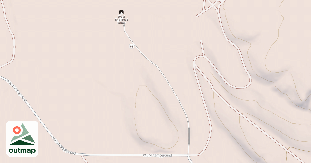 Map of WEST END SPUR A