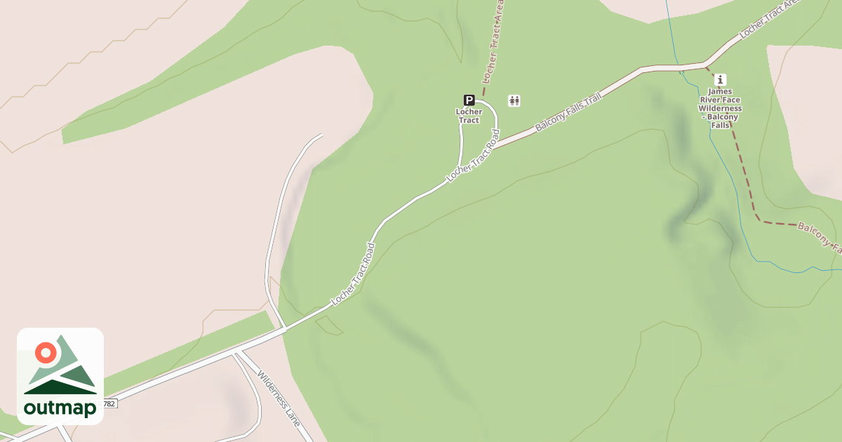 Map of LOCHER TRACT