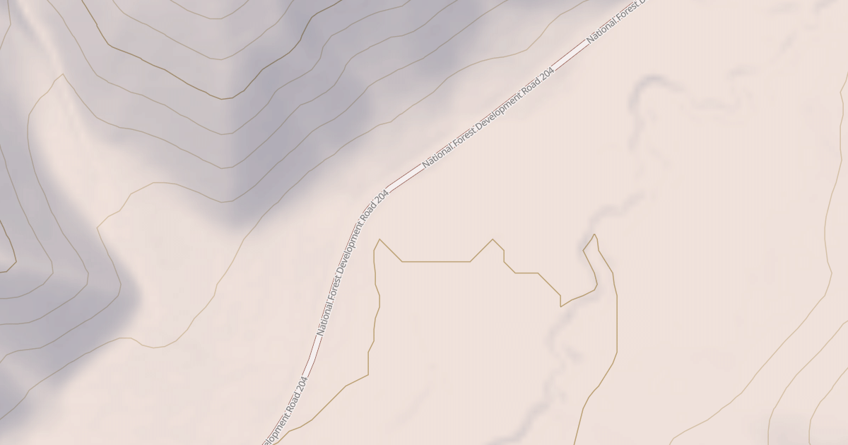 Map preview of MIDDLE CREEK