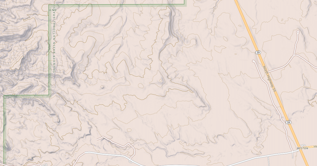 Map preview of Northwest Weston Loop 1