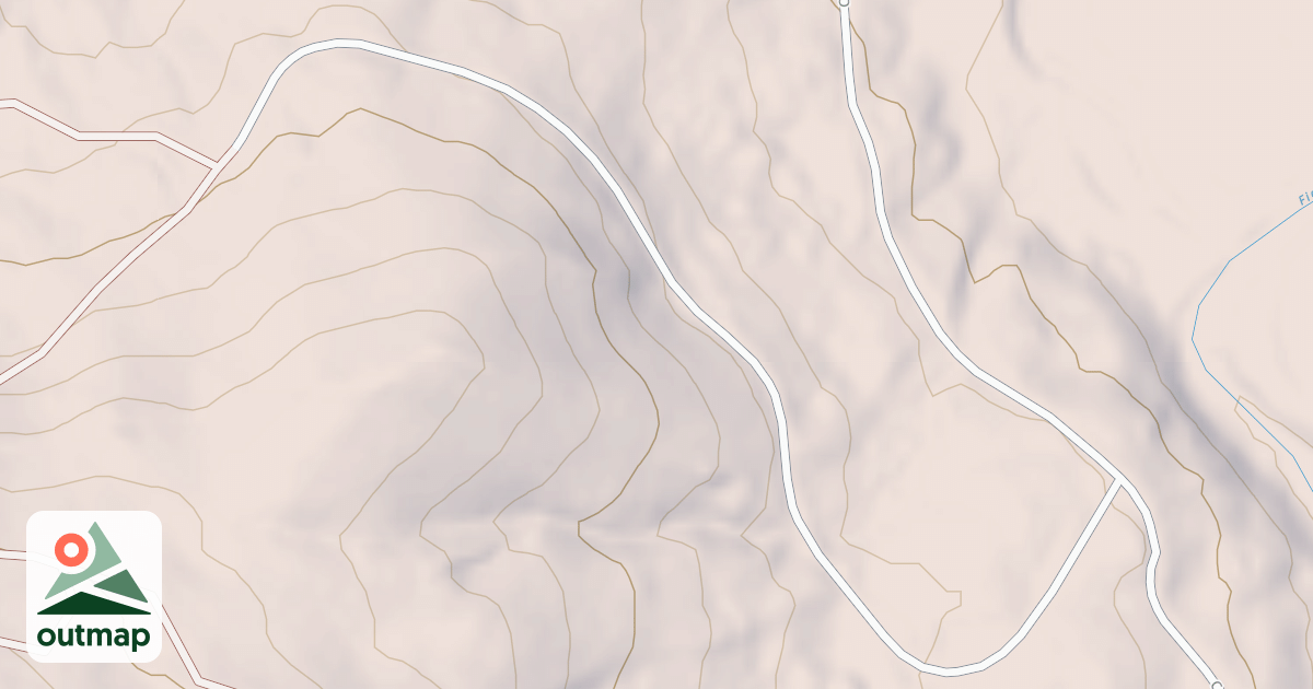 Map of PAINT ROCK