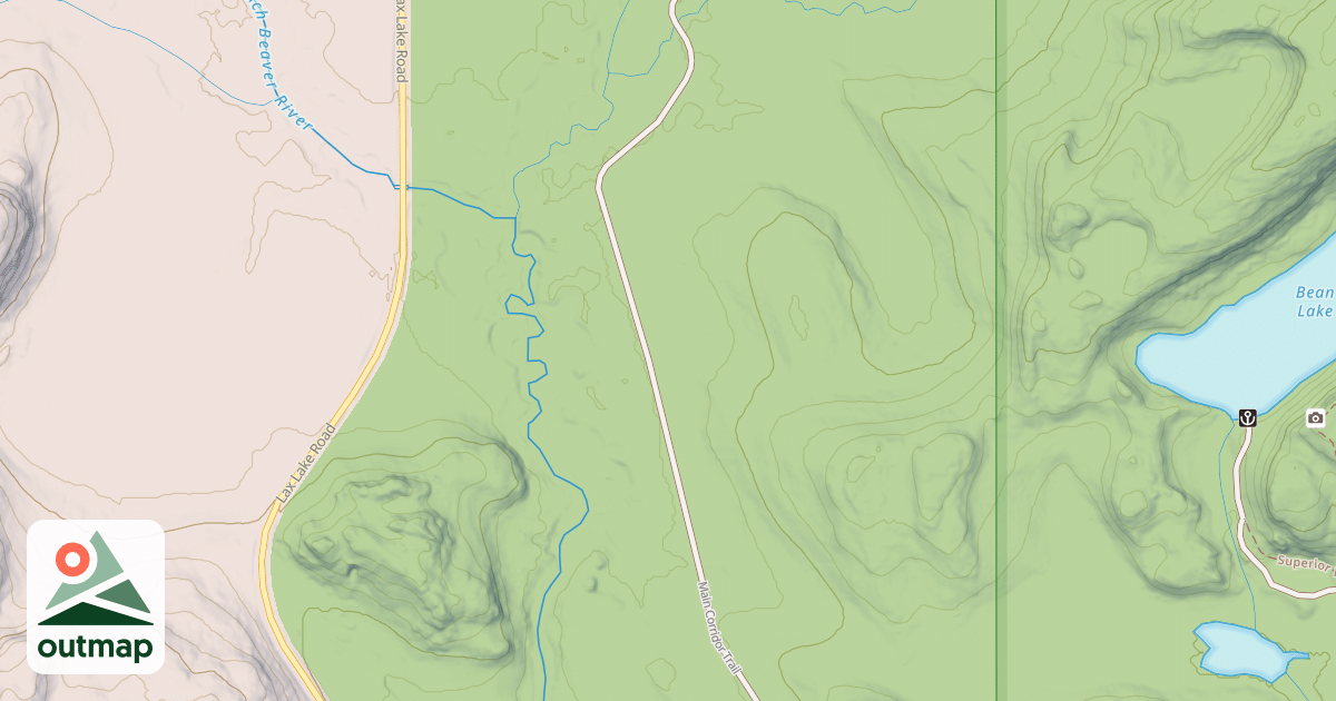 Map of Red Dot Trail