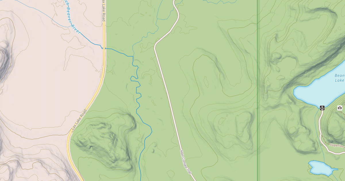 Map preview of Red Dot Trail