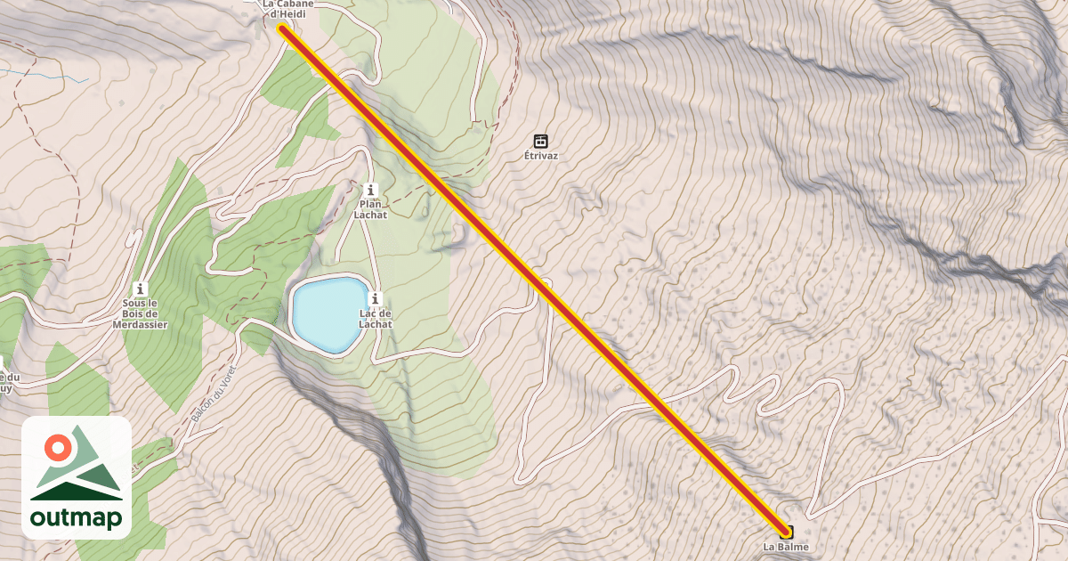Map of Balme
