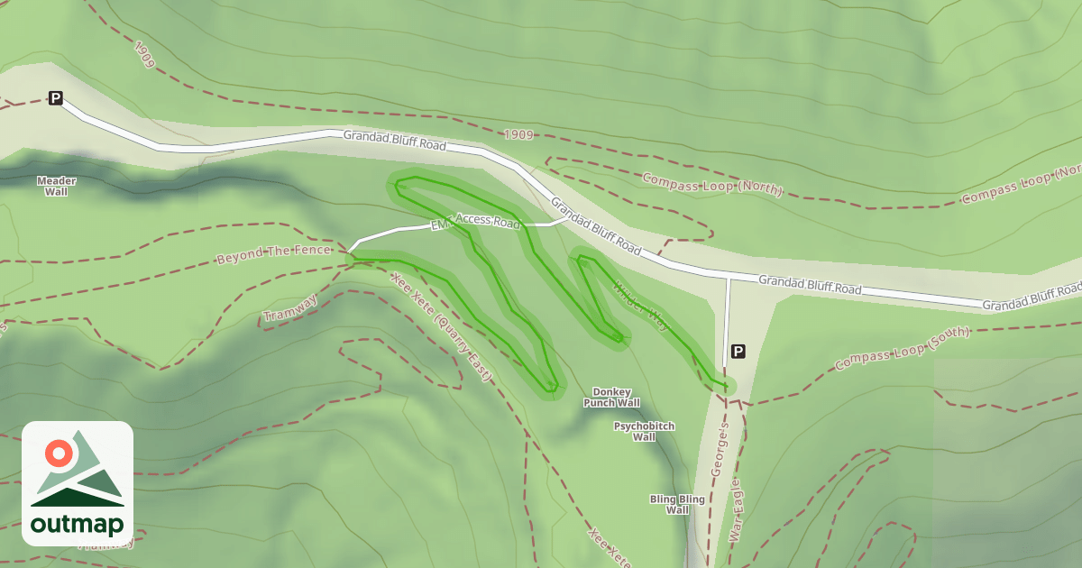 Map of Wilder Way