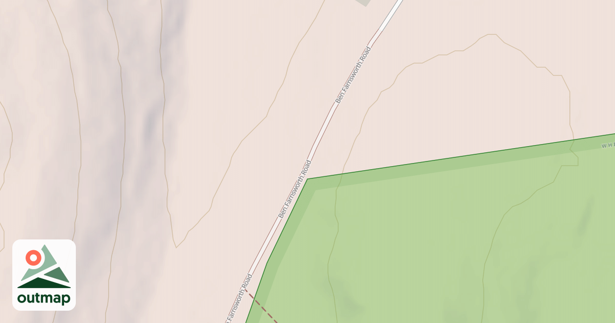 Map of Ben Farnsworth Rd