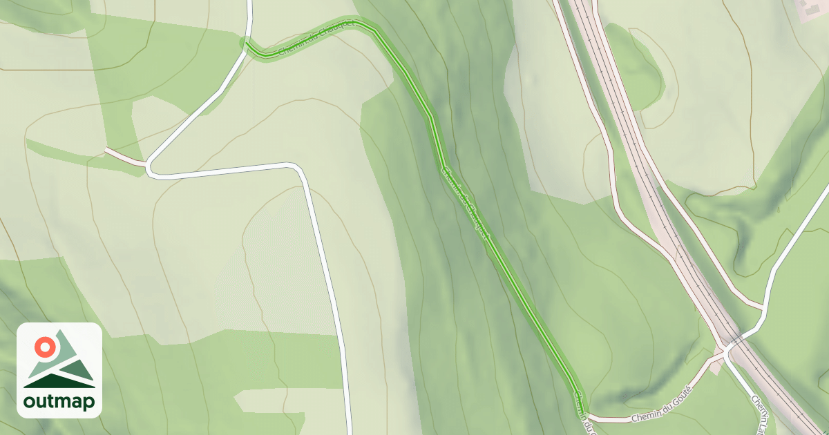 Map of Chemin du Chauquet