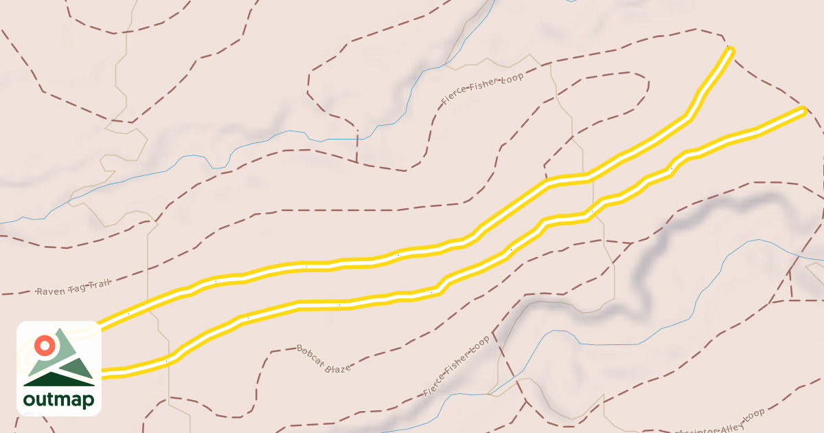 Map of Wolf Chase Loop