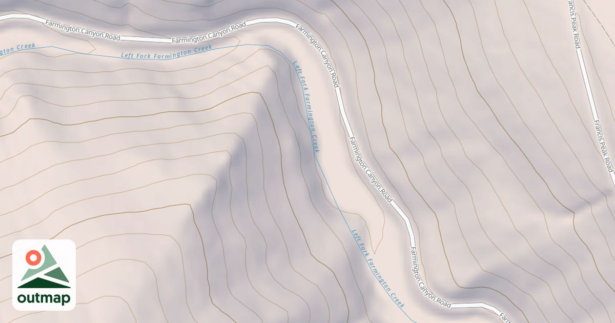 Map of Farmington Canyon Atv