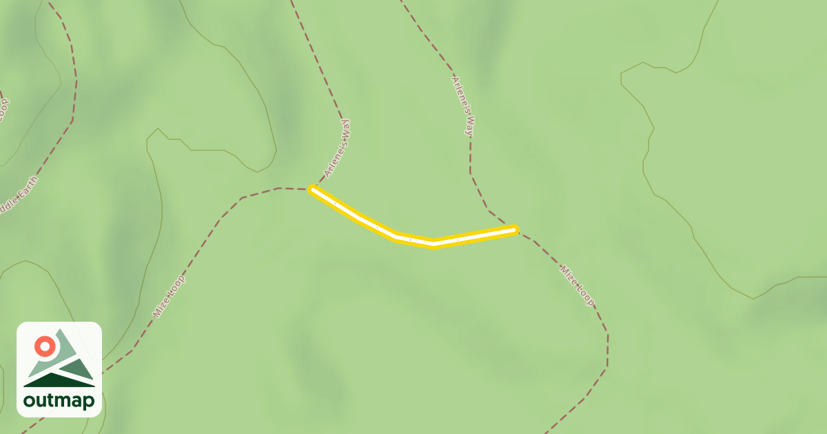 Map of Mize Loop