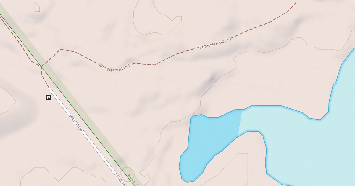 Map preview of Unnamed Spur Trail