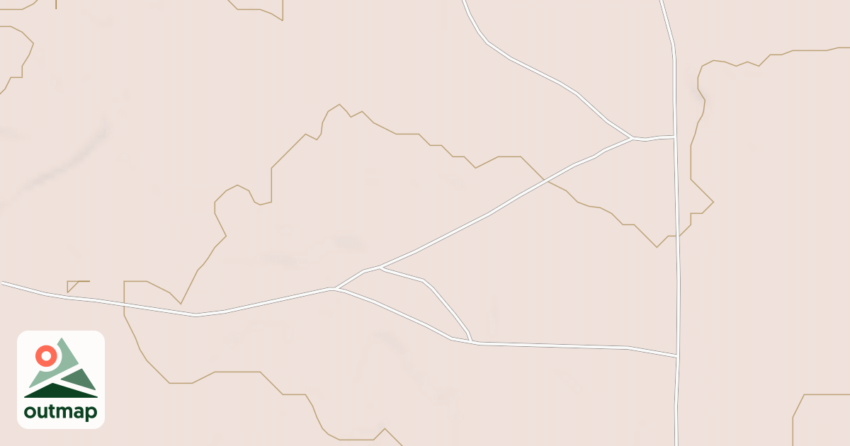 Map of Hackberry Trail System - Avalon-Kids Trail